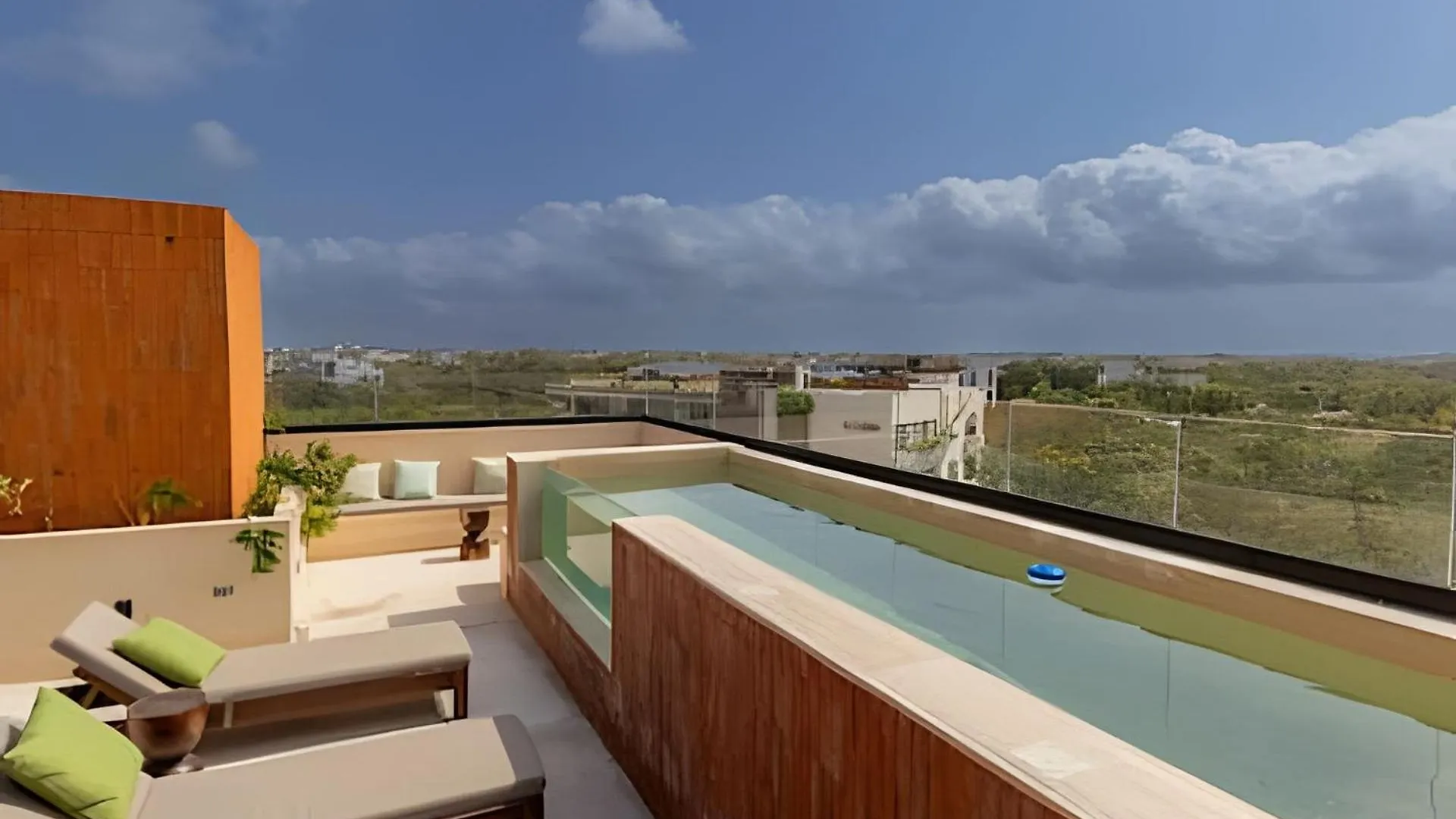 Full Apartment With Private Pool, Roof Garden, Bbq, Wifi, 2 Beds Tulum 0*,  Mexico