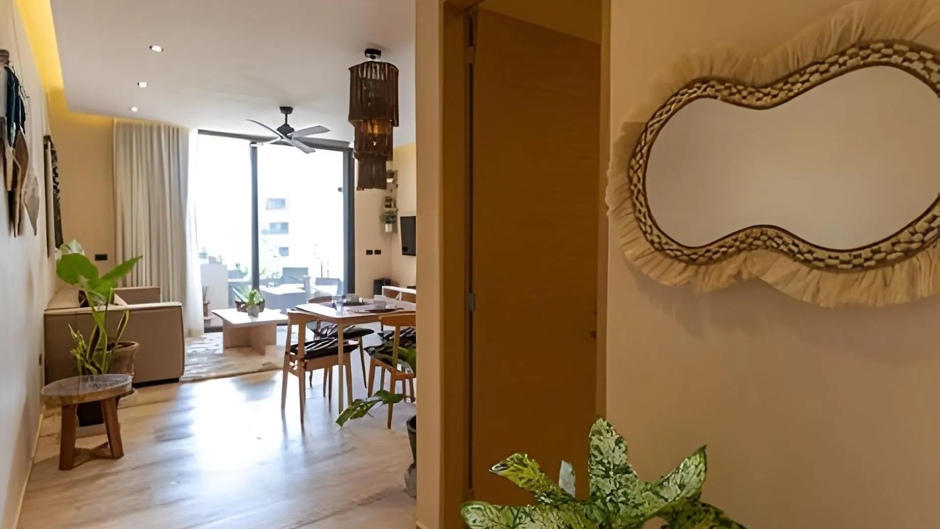 Full Apartment With Private Pool, Roof Garden, Bbq, Wifi, 2 Beds Tulum