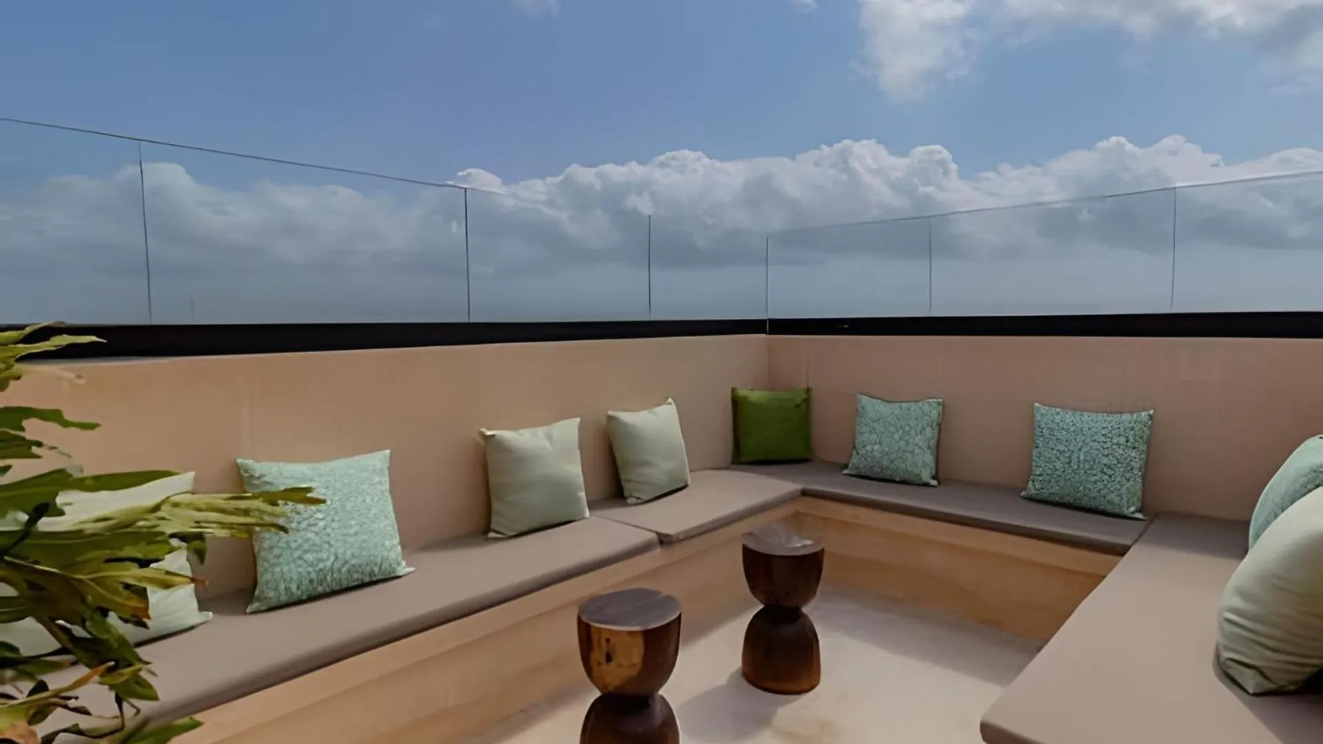 Full Apartment With Private Pool, Roof Garden, Bbq, Wifi, 2 Beds Tulum